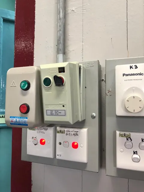 Air-conditioning control equipment at AADK Segamat.