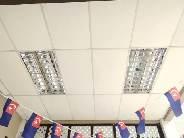 Ceiling lighting at PAGN.