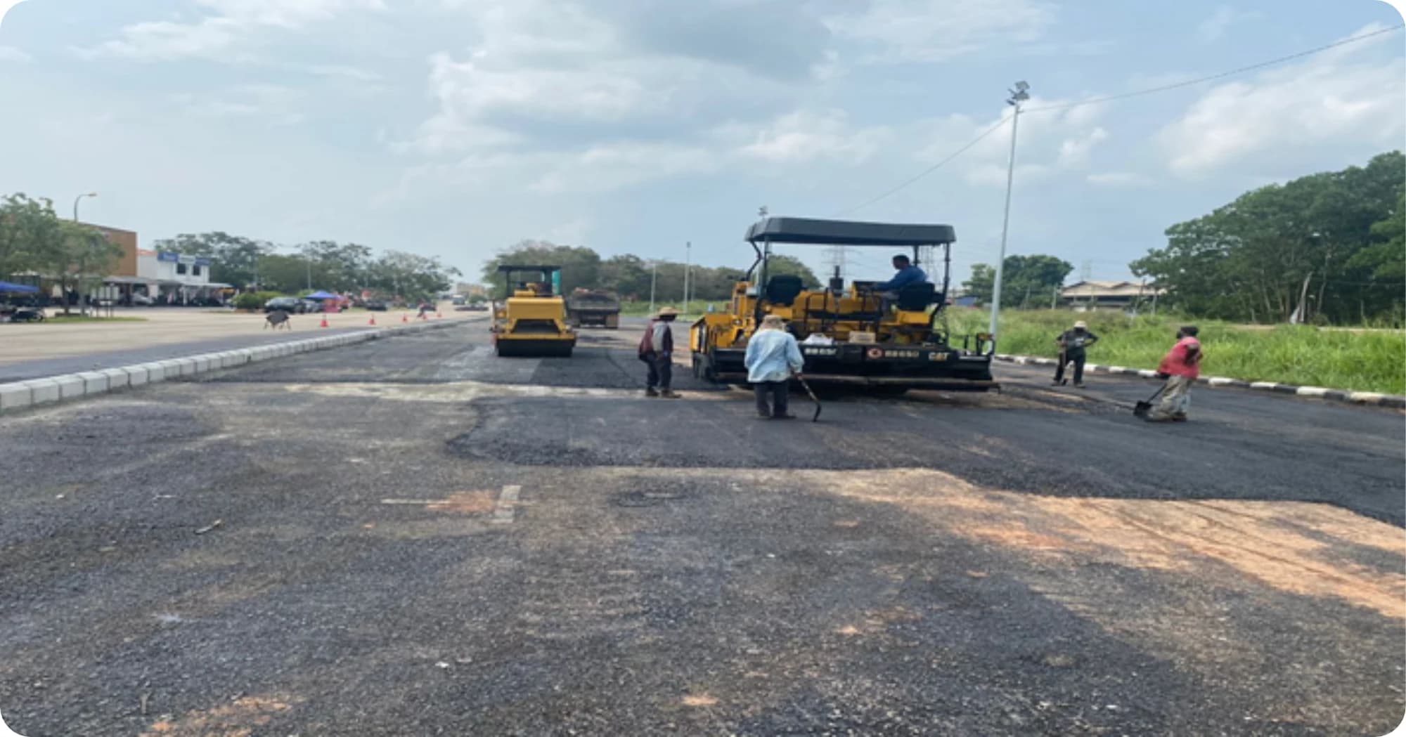 Road Repair and Resurfacing Works - during
