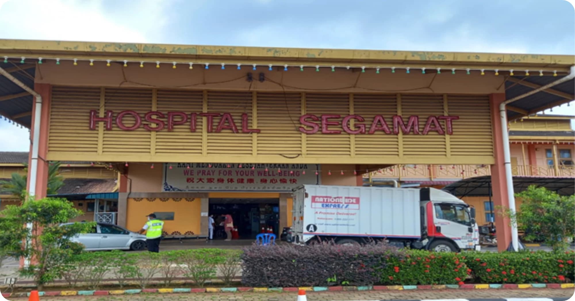 Signboard Installation Works - before